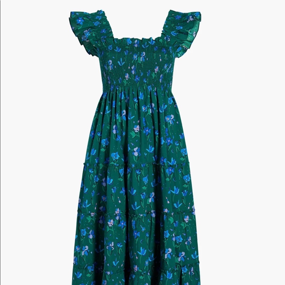 Hill House Ellie Nap Dress - Emerald Space
